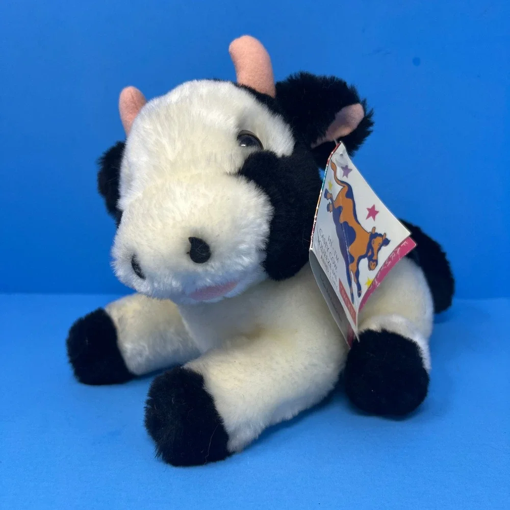 Old Macdonald's Farmyard Friends Stuffed Animals Lot Pig‎ Cow Rooster 1993